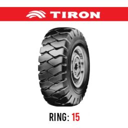 لاستیک لیفتراک تیرون مدل TR704 (بادی، 14 لایه) سایز 28.9R15 (8.15R15)