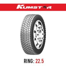 لاستیک خودرو کوم استار مدل DL100 (گل عقب) سایز 315/80R22.5