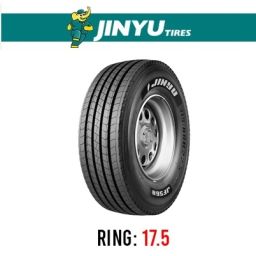 لاستیک خودرو جینیو مدل JF568 (گل جلو) سایز 235/75R17.5