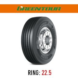 لاستیک خودرو گرین تور مدل GSL910 (گل جلو) سایز 315/80R22.5