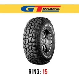 لاستیک خودرو جی تی رادیال مدل Komodo M/T سایز 30/9.5R15