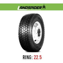 لاستیک خودرو لنداسپایدر مدل DR600 (گل عقب) سایز 315/80R22.5