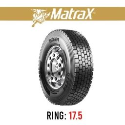 لاستیک خودرو مترکس مدل AT210 (گل عقب) سایز 315/80R22.5