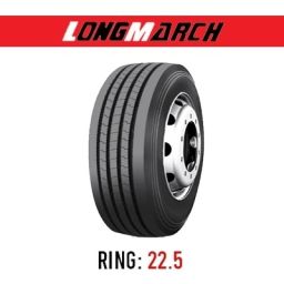لاستیک خودرو لانگ مارچ مدل LM217 (گل جلو) سایز 315/80R22.5