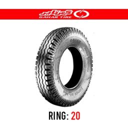 لاستیک خودرو گهر مدل DT300 (گل جلو نخی،درجه یک) سایز 12.00R20