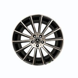 رینگ اسپرت فابریک بنز CLS500 رنگ رخ تراش مشکی سایز 19 اینچ (یک دست)