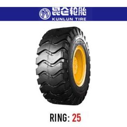 لاستیک خودرو کونلون مدل LB9 (گل ابرو نخی) سایز 23.5R25
