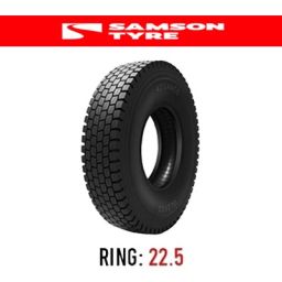 لاستیک خودرو سامسون مدل GL267D (گل عقب) سایز 315/70R22.5 (تاریخ تولید 2025)