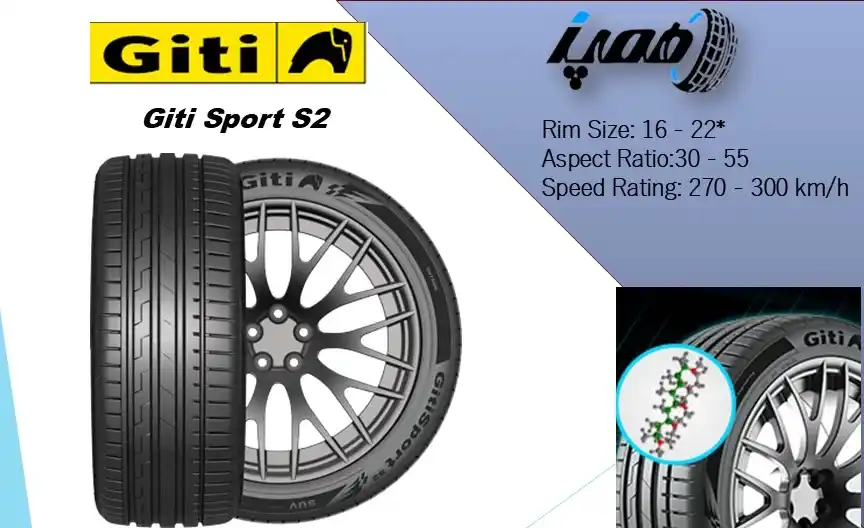 لاستیک جی تی مدل Sport S2